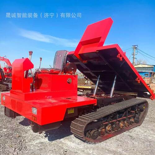 自卸履带爬山虎运输车5吨山地拉毛竹6吨履带车小型农用履带车