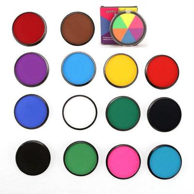23 Colors Safe Water Based Non-toxic Paint Face Body Paint U