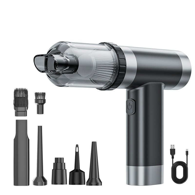 车载无线迷你吸尘器多功能家用吸吹抽一体吸尘器无刷电机超强吸力