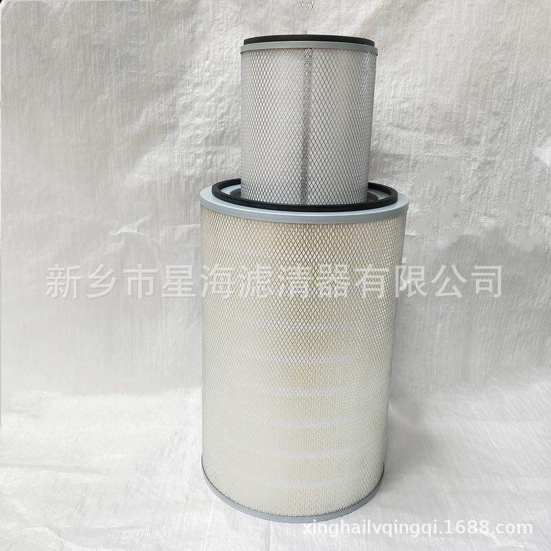 02250127-684空滤芯替代寿力螺杆空压机滤清器空滤芯02250125-371