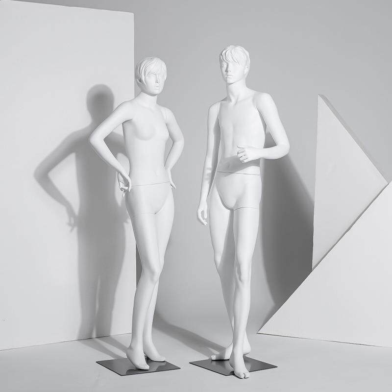 青少年全身模特道具女服装店女装展示架橱窗拍摄男女情侣模特架子