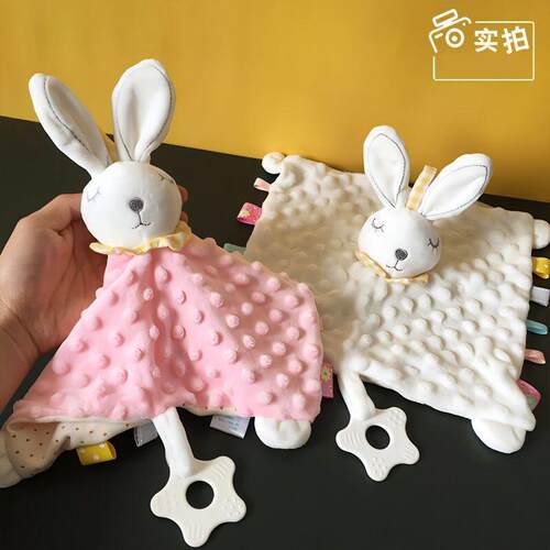 安抚巾婴儿可入口宝宝睡觉神器新生儿玩偶0-1岁手偶睡眠毛绒玩具