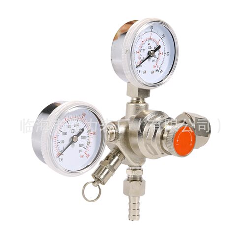 供C应酒机 O2二氧化啤碳减压阀器压力仪CO2-13H表调节减压两头气