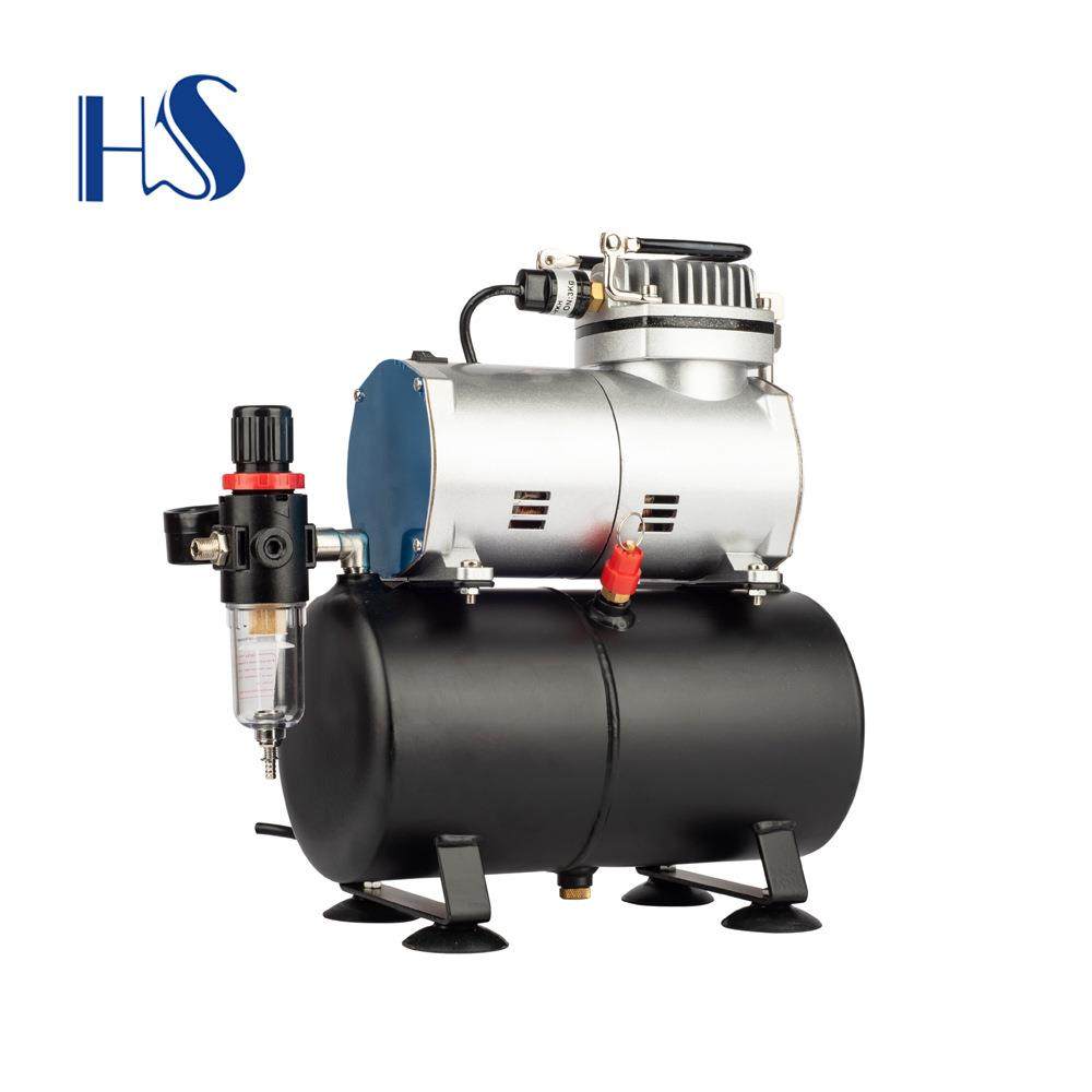 浩盛美工模型油漆上色喷笔气泵套装喷绘泵