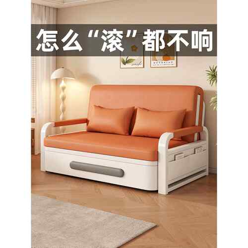 不占空间的折叠床成人家用沙发床折叠两用新款小户型客厅沙发单人