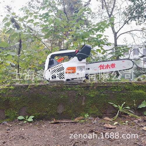 伐木者FM625小型汽油链条锯伐木锯毛竹锯家用轻便型单手锯