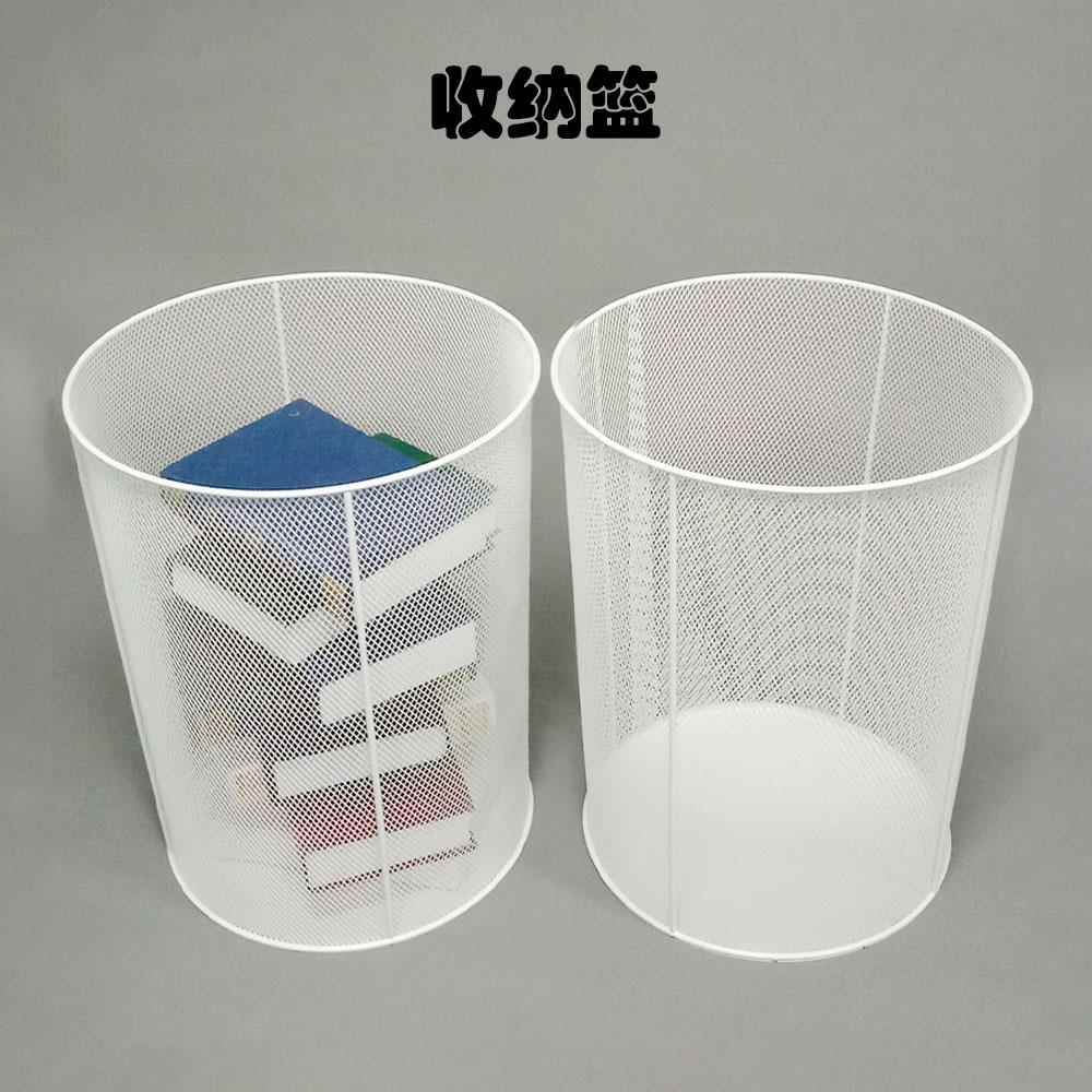 金属收纳篮网篮商用促销玩具化妆品收纳筐家具收纳铁制收纳篮
