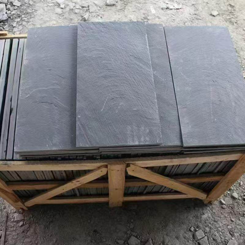 青石板碎拼石天然踏步石庭院地铺石防滑地砖不规则文化石冰裂纹