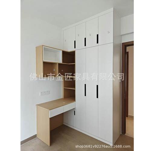 简约衣柜家用卧室多层收纳组合柜全屋家具衣帽间柜子定制