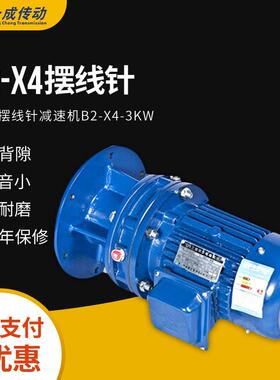 B2-X4-3W雪浪摆线针减速机