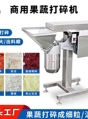 凤翔 生姜强力打碎机多功能食堂商用自动食品土豆大蒜辣椒打泥机
