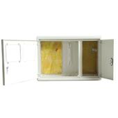 玻璃钢相三电玻璃钢大表动箱左右式 结构双开门四线大一户力配电箱