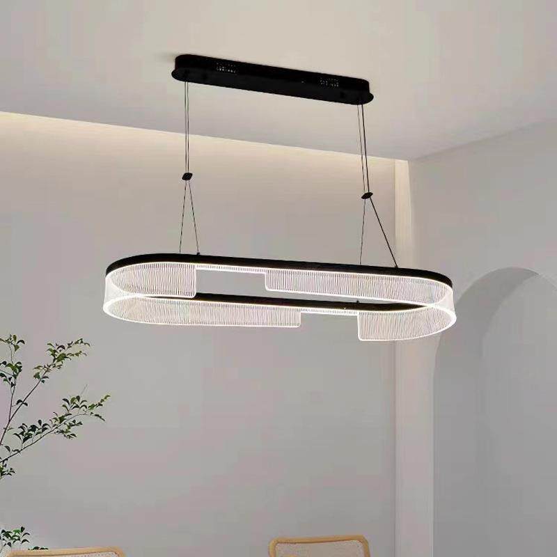 现代简约茶楼服装店装饰吊灯LED创意亚克力灯卧室灯吧台餐厅灯