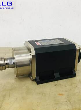 2.20KW磨刀机磨削夹砂轮电主轴 12000转水冷方形高速精密主轴