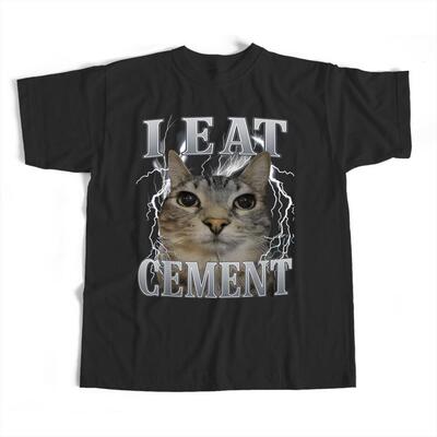 Sad Meme Cat Tshirt, Unisex Short Sleeve Animal Gift, Funny