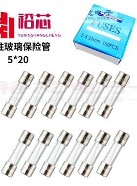 玻璃5x20mm F 30mA 32mA 40毫安 50毫安 63毫安 80mA 250V 保险管