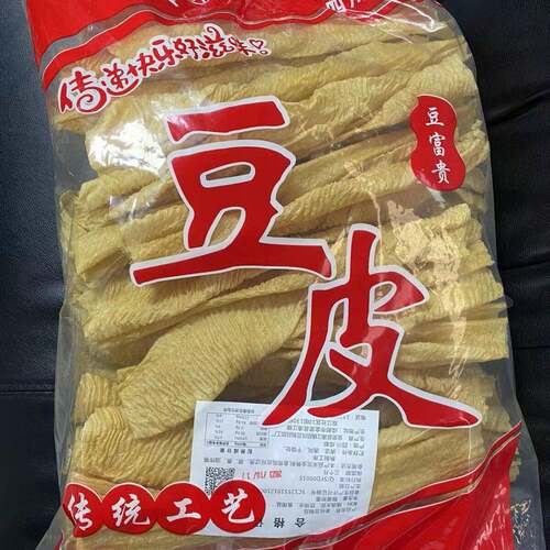 跑江湖地摊豆腐皮油豆皮农家腐竹皮四川豆皮串凉拌菜火锅冒菜食材