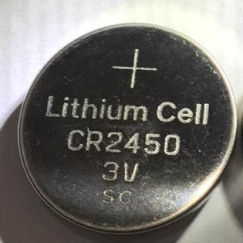 CR2450国产纽扣锂电池3V工业装散装汽车门禁卡蓝牙高品质新货4230