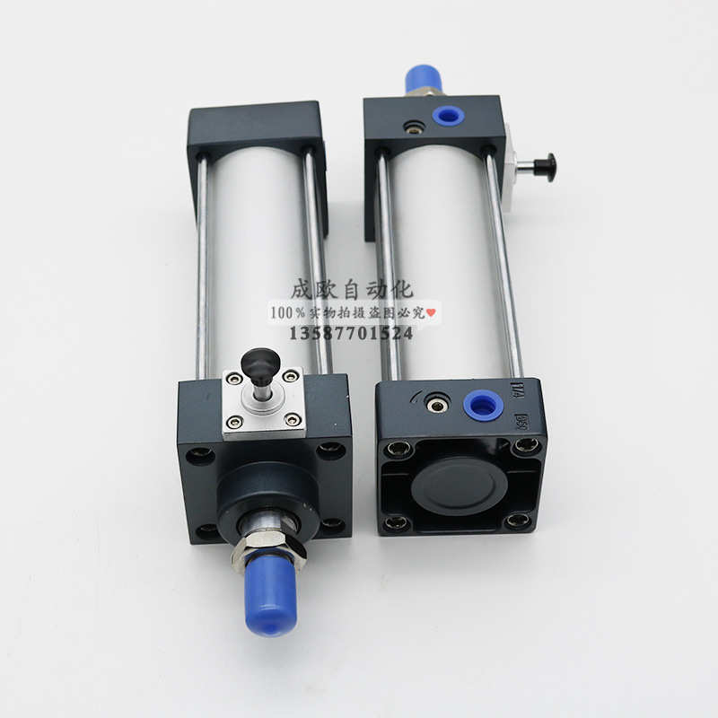 SCLB/SCLF125-25-50-75X100X125*150*175 前后带锁防落自锁气缸