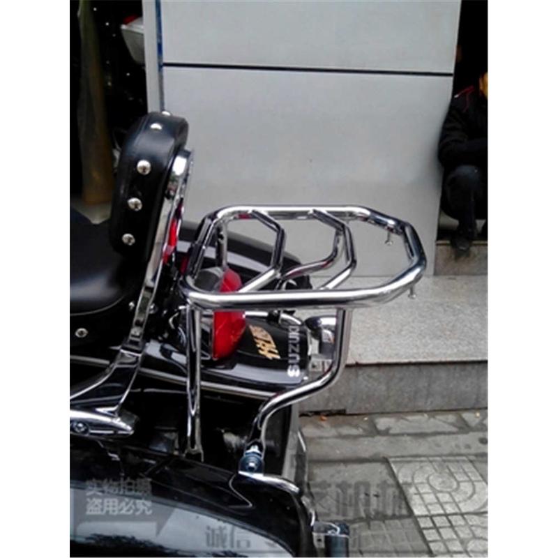 适用铃木悦酷GZ150改装后货架尾箱架载物架