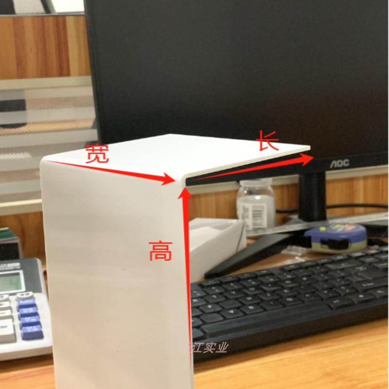 瓷白色透明亚克力板 ul型填充 卫生间浴室挡板可按图定制加工