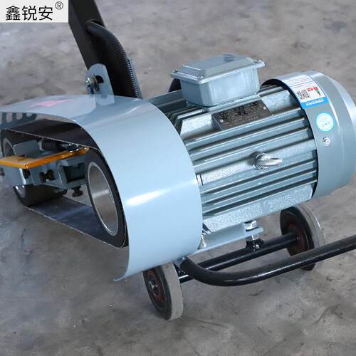 砂带机钢除锈平磨面打砂带型机打磨电动抛光机SRW轻手推式砂带板