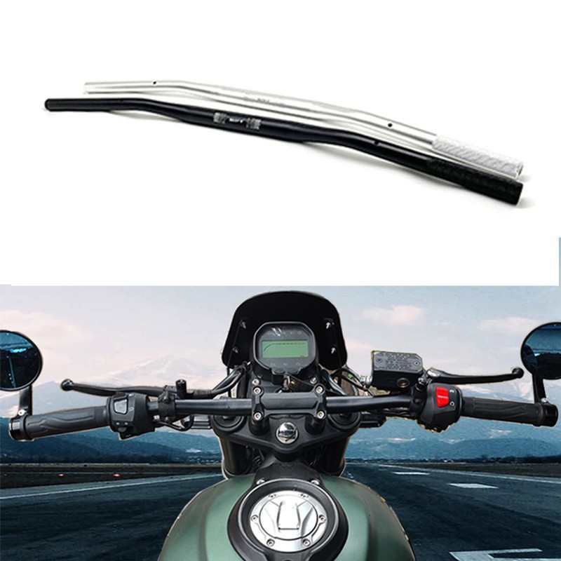 摩托车复古改装低把变径28mm无极300AC赛科龙RE3大韩GV300S铝合金