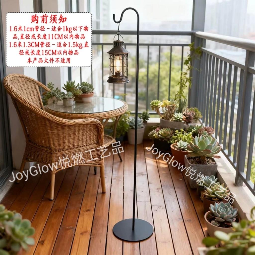 新款中式弯钩路引婚庆道具灯笼铁艺装饰挂钩支架花球路引婚礼用品