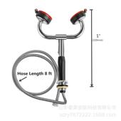 工业用家用验喷头急厂铜铸器双口洗 式 手持洗眼实验室便携RYA BXS