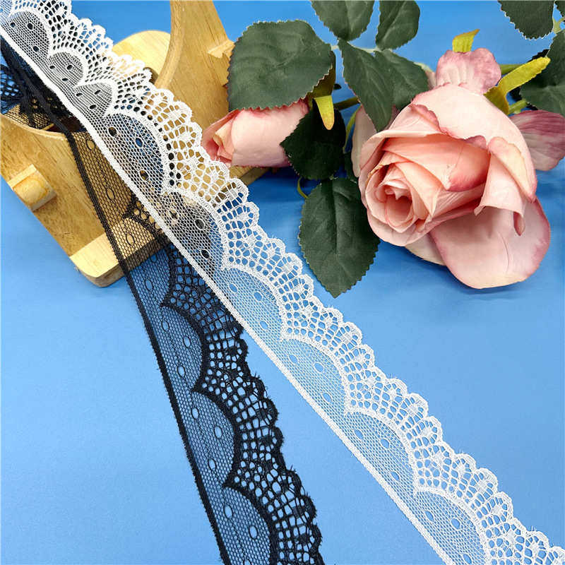 4cm蕾丝花边 蝴蝶花边 扇子花边 贝壳蕾丝花边 服装辅料 饰品配件