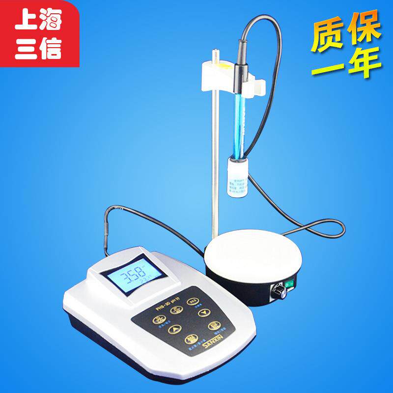 上海PHS-3D实验室pH计台式数显酸度计