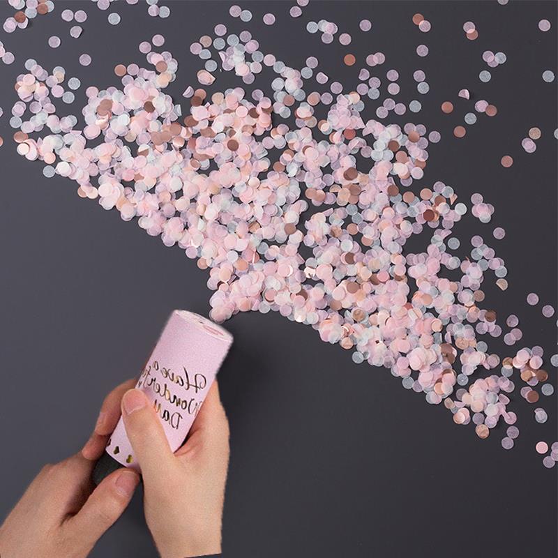 小礼花筒花瓣礼炮直播间迷你生日氛围感结婚