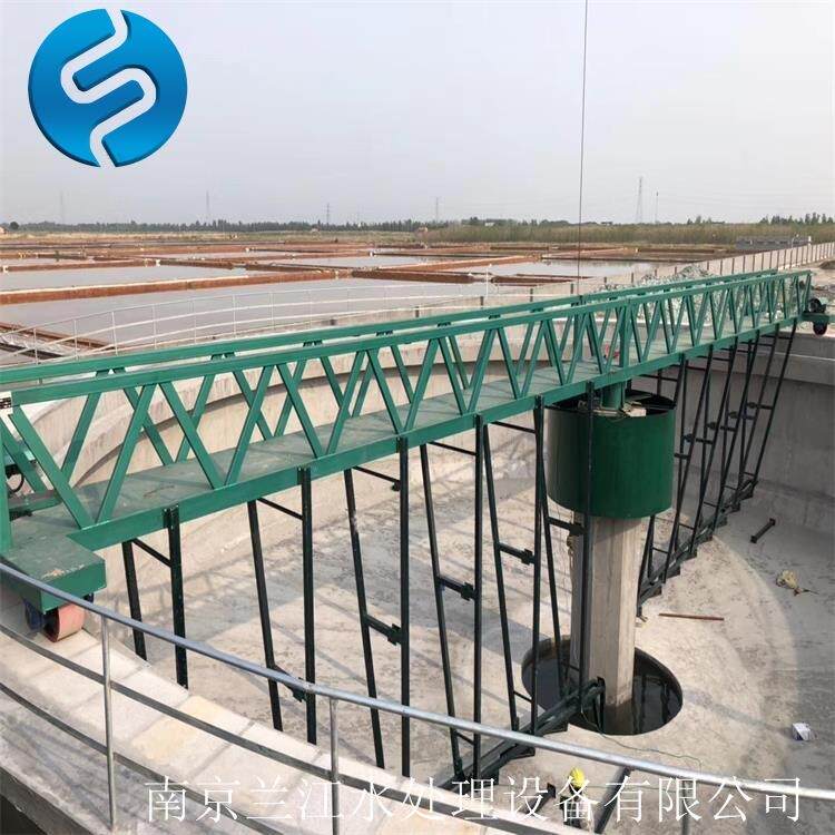 二沉池半桥周边传动吸泥机桁车泵吸式吸砂机