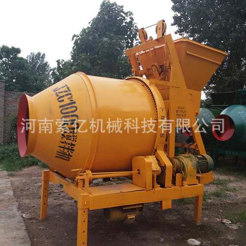 移动型JZC350搅拌机 建筑用混凝土搅拌机 自动提升上料砂浆搅拌机