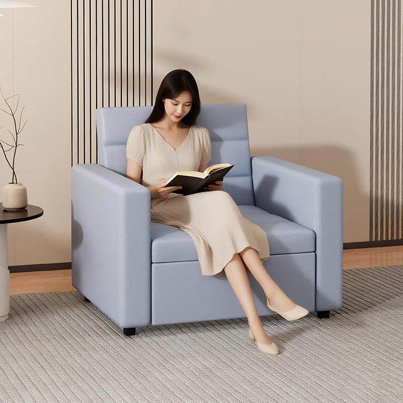 折叠式单人沙发床可坐可躺家用小户型客厅可抽拉伸缩沙发靠背椅子