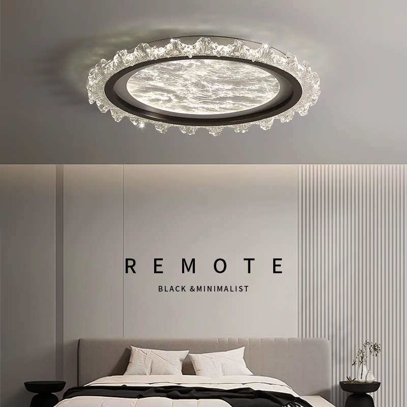 意式吸顶灯云雾卧室房间护眼圆灯极简2024主卧新款高端主灯轻奢,家装灯饰光源,智能吸顶灯,淘宝优惠券,粉丝福利购,淘宝优惠卷