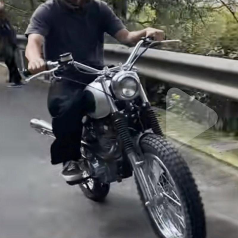 游侠GN1-2机车覆古改装车把大雁把2225m手把m棍王天5俊883YA1鑫源