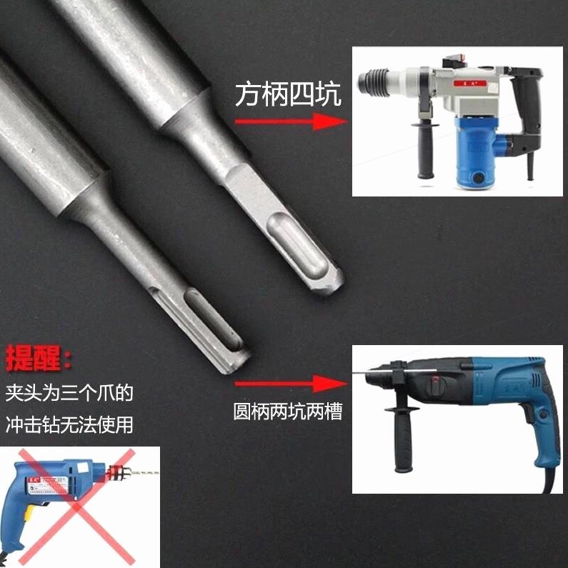 德国进口电锤墙壁开孔器扩孔器冲击钻钻墙混凝土水泥墙干打空调打