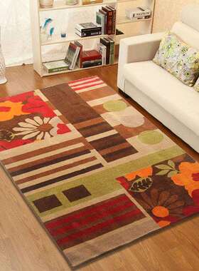 客厅毯 加厚超柔割绒防滑天津地毯 现代简约卧室走廊大号地垫