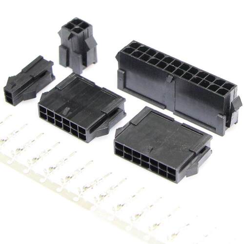 3.0mm公母对接插头43020连接器胶壳24681012141624P防水接头