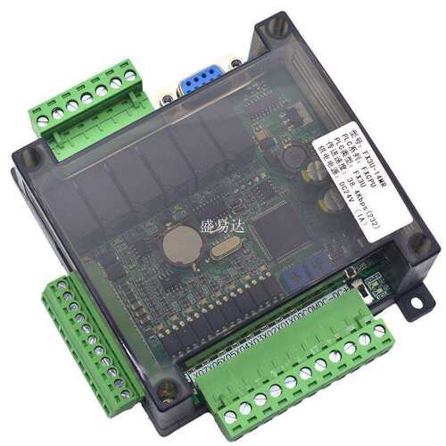 工控板可编程控制器FX3U-14/24/30/32/48MR/mt触摸RS232模拟量485