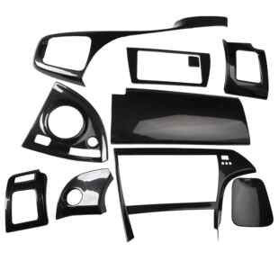 右舵普锐斯PRIUSZVW30桃木碳内饰装改中控仪纤表方向盘档WBR把贴