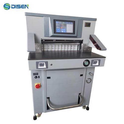Heavydutypapercuttingmachine580mm重型液压程控切纸机