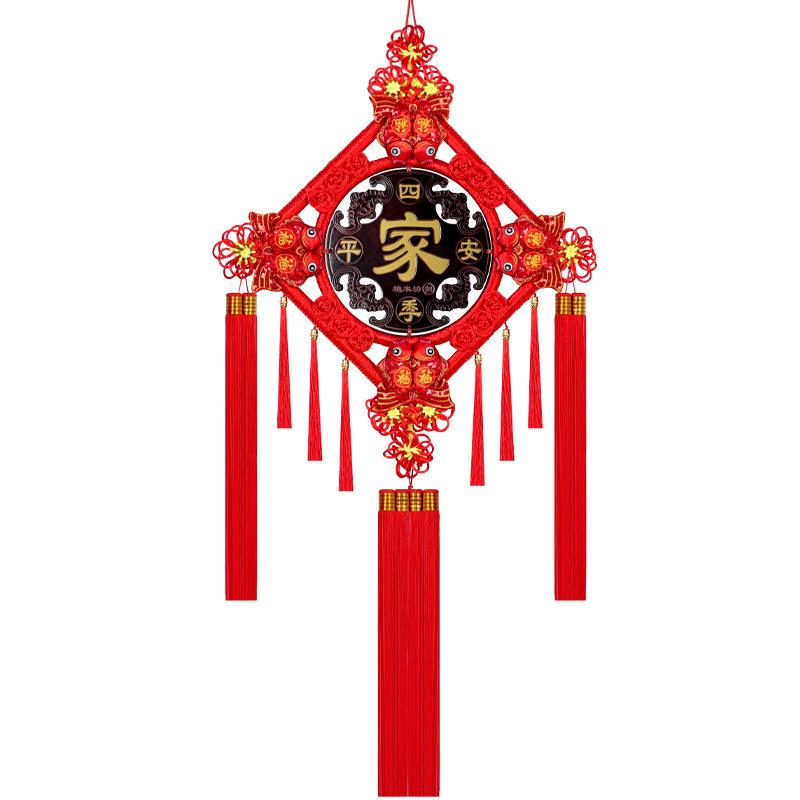 中国结中国挂件桃木葫芦小号窗贴图片