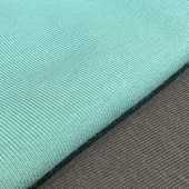 40支精棉1X1罗纹拉架食毛汗布 现货210g棉氨弹力打底坑条螺纹布