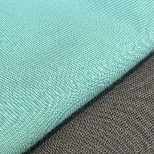 布拉架精布棉支罗纹现货 坑汗螺纹打底210g1x1食毛40条棉氨弹力