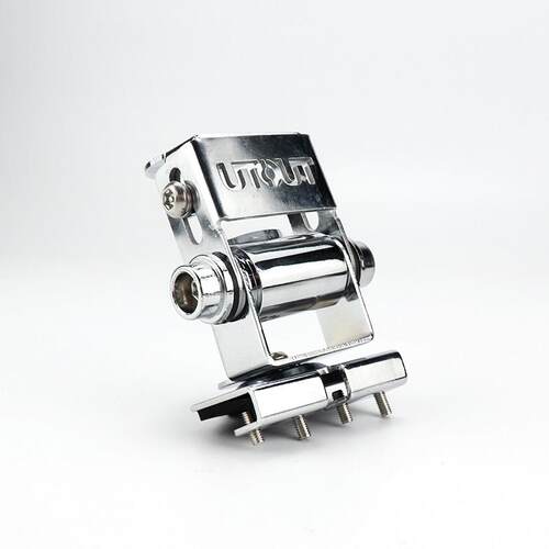 通用型 车载台防盗夹边天线卡边支架尾门不绣钢底座固定器