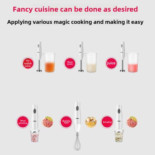 Immersion Hand Stick Blender Mixer Vegetable Meat Grinder