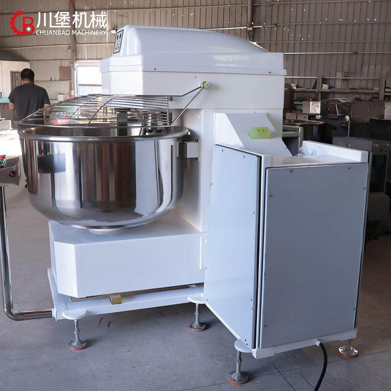 柏川翻缸和面机大型全自动揉面机商用双速双动翻斗倒面搅拌打面机