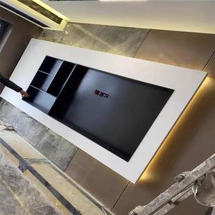 客厅不锈钢电视机嵌入式壁龛不锈钢酒柜展示柜书柜